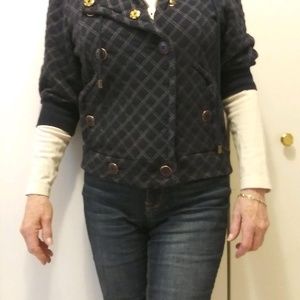 Mark Jacobs hoodie zippered thick cotton jacket